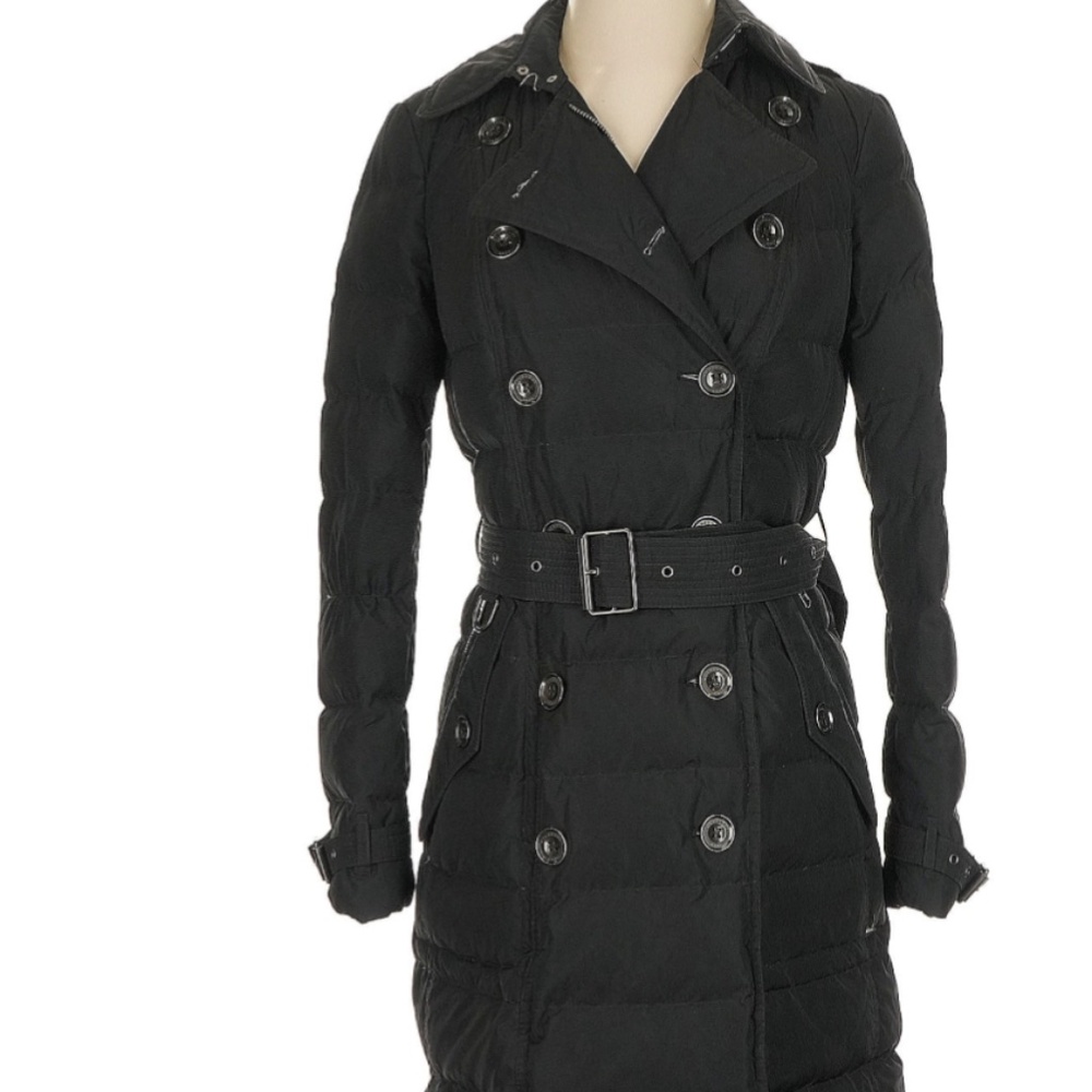 Authentic BURBERRY  BRIT trench goose down puffer